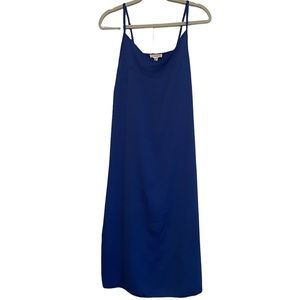 Blue Midi Dress | small